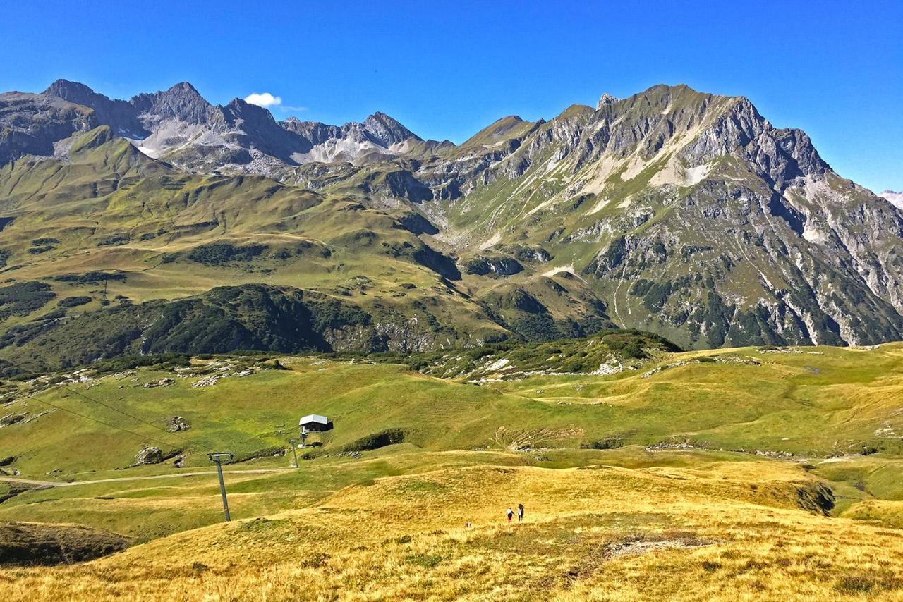 Chalet Hohe Welt - Luxury Apartments Lech am Arlberg Bagian luar foto
