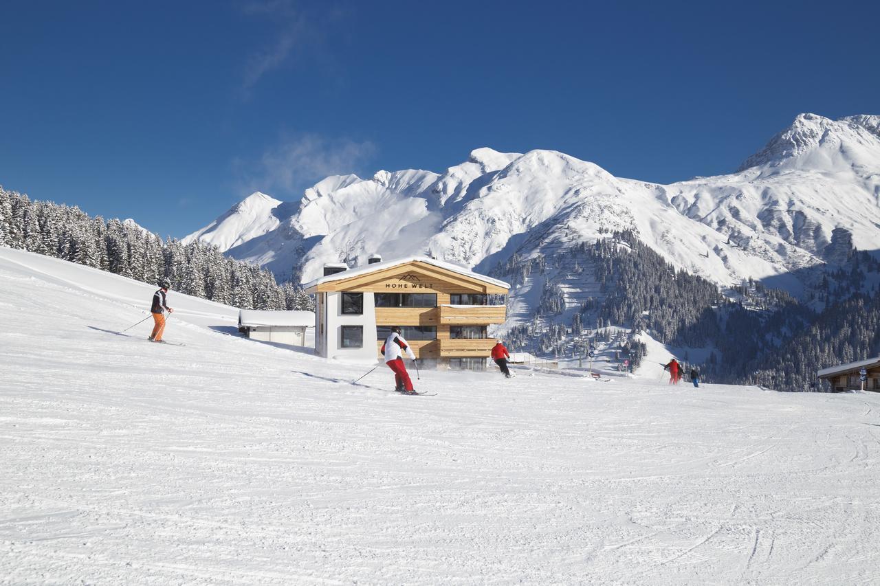 Chalet Hohe Welt - Luxury Apartments Lech am Arlberg Bagian luar foto