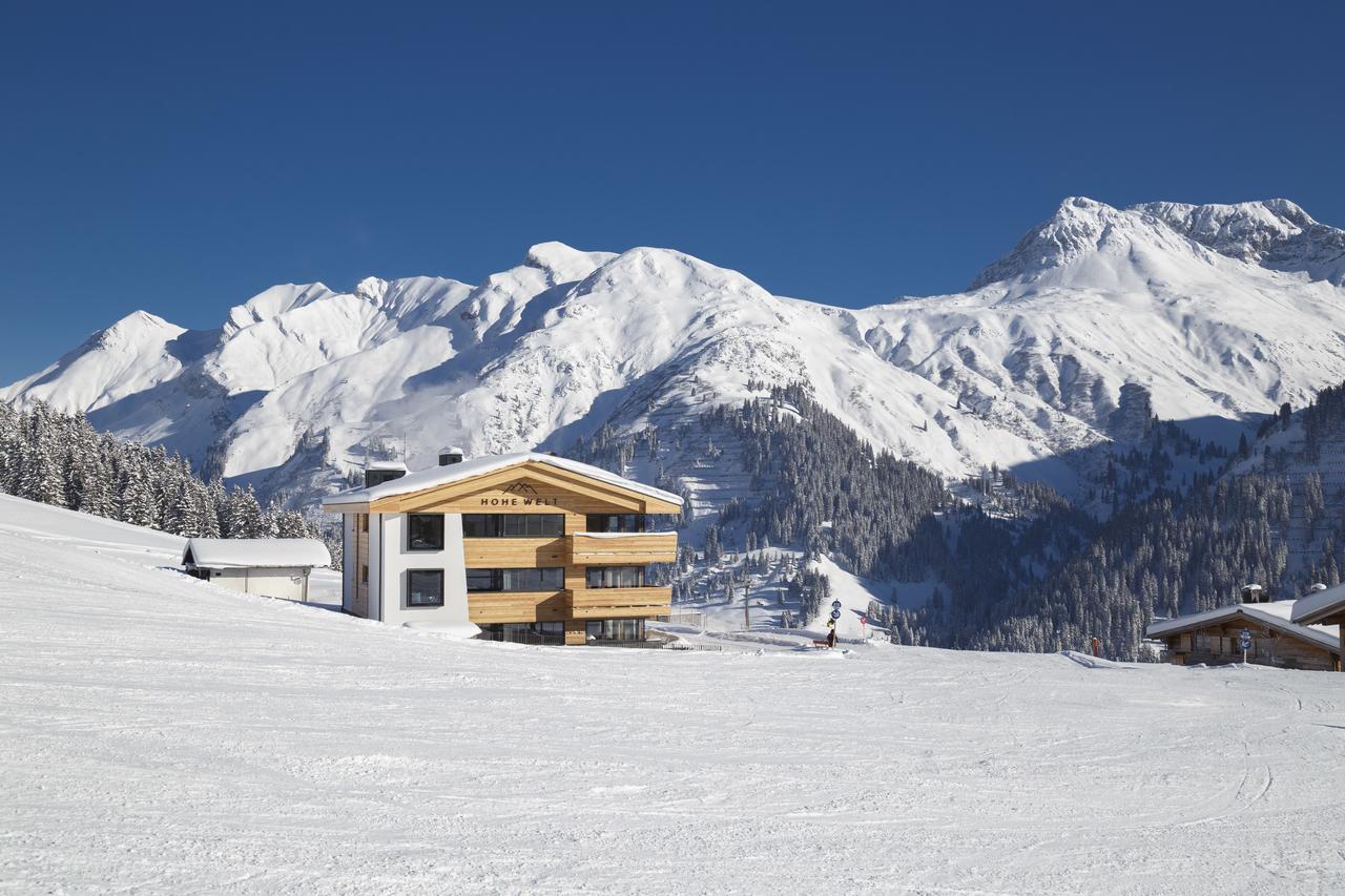 Chalet Hohe Welt - Luxury Apartments Lech am Arlberg Bagian luar foto
