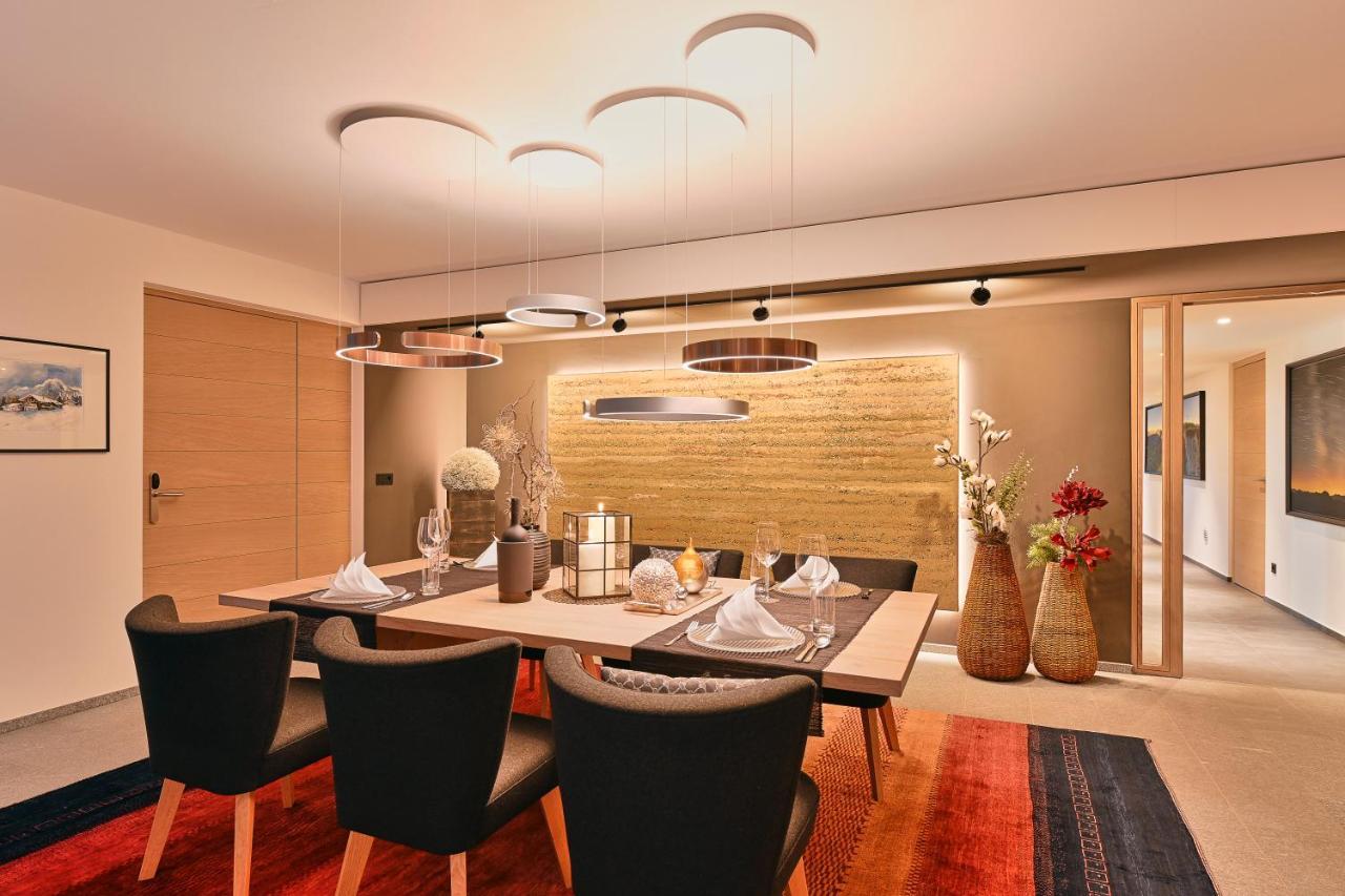 Chalet Hohe Welt - Luxury Apartments Lech am Arlberg Bagian luar foto